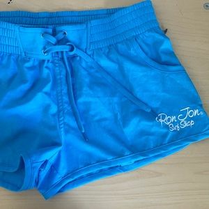 Blue surf shorts